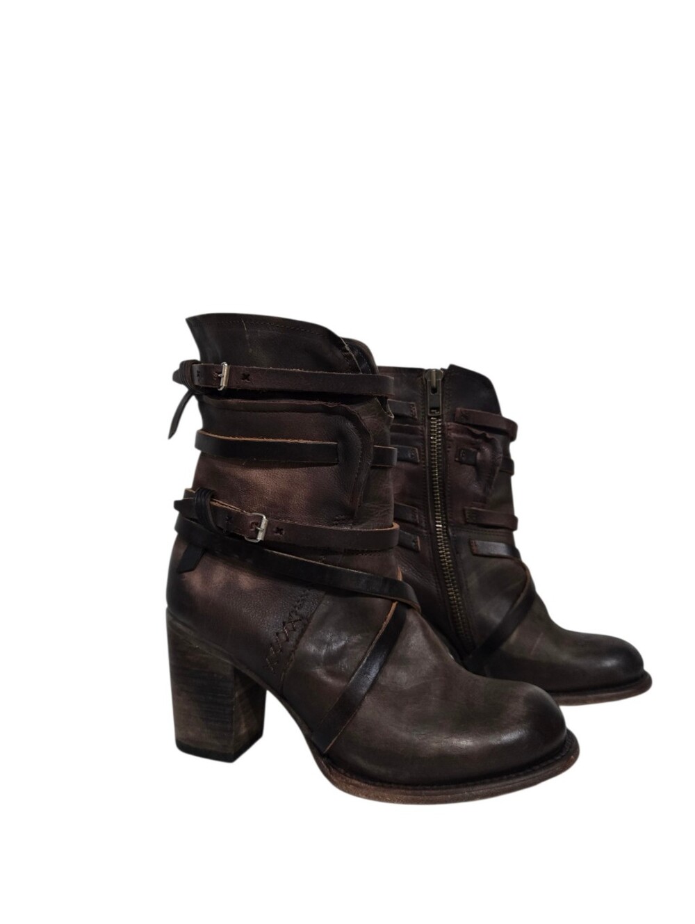 FreeBird Baker Brown Mid Calf Boots
